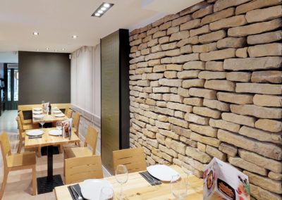 Fotografia profesional de interiorismo, restaurante La Mafia Se