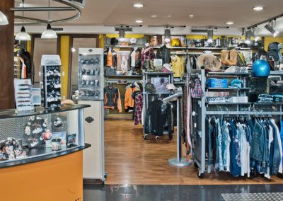 Fotografía profesional corporativa de la tienda Harley Davidson
