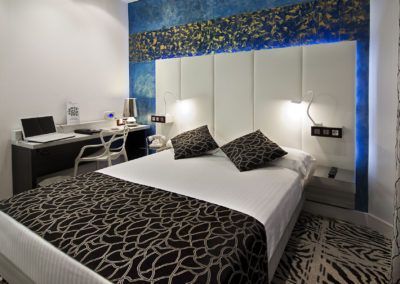 Fotografia profesional de interiorismo, hotel Petit Palace Alfon