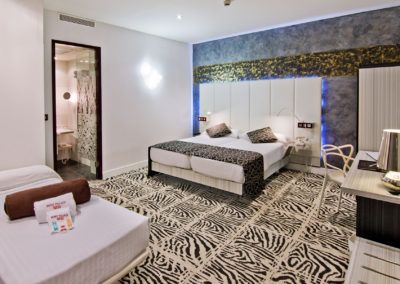 Fotografia profesional de interiorismo, hotel Petit Palace Alfon
