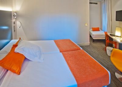 Fotografia profesional de interiorismo, hotel Petit Palace Alfon