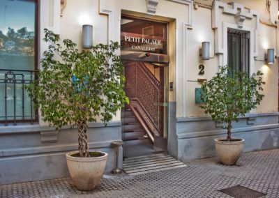 Fotografia profesional de interiorismo, hotel Petit Palace Alfon