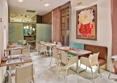 Fotografia profesional de interiorismo, hotel Petit Palace Alfon