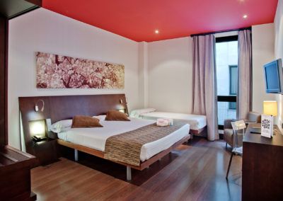 Fotografia profesional de interiorismo, hotel Petit Palace Alfon