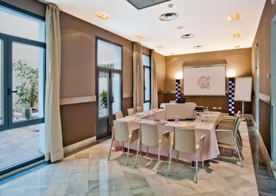 Fotografia profesional de interiorismo, hotel Petit Palace Alfon