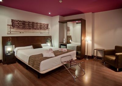 Fotografia profesional de interiorismo, hotel Petit Palace Alfon