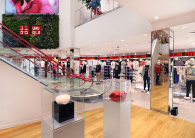 Fotografía profesional de interiorismo, Uniqlo Madrid