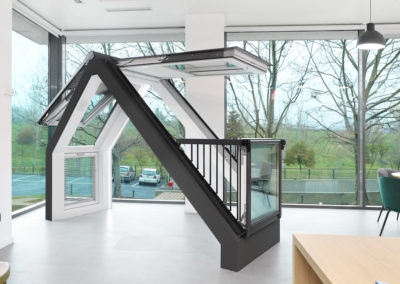 Showroom Velux, Alcobendas, Madrid. Miguel Rosán Fotógrafo.